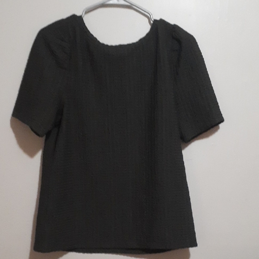 Elegant Army Green Women's Top